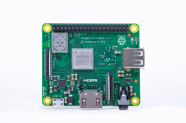 Raspberry Pi 3 A+, 4x 1,4 ГГц, 512 МБ оперативної пам'яті, WLAN, BT
