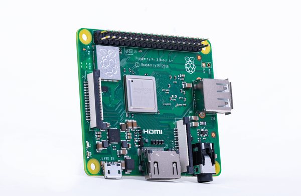 Raspberry Pi 3 A+, 4x 1,4 ГГц, 512 МБ оперативної пам'яті, WLAN, BT