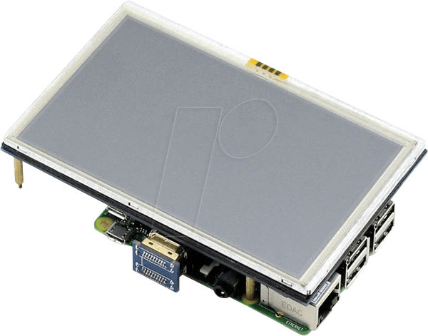 Raspberry Pi Shield - сенсорний РК-дисплей, 5 дюймів, 800x480 пікселів
