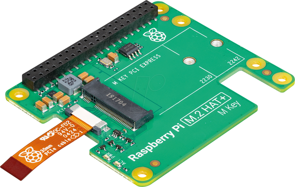 Raspberry Pi - M.2 HAT+ для Raspberry Pi 5