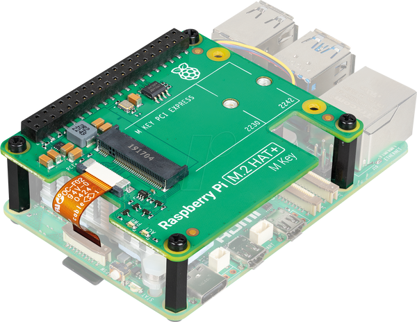 Raspberry Pi - M.2 HAT+ для Raspberry Pi 5