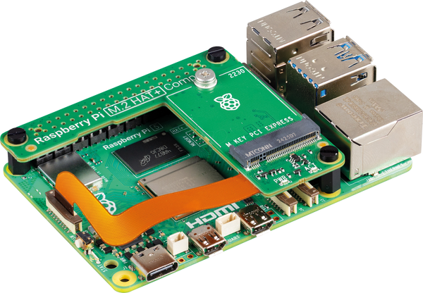 Raspberry Pi - M.2 HAT+ Compact для Raspberry Pi 5