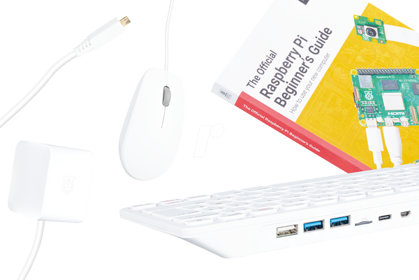 Комплект Raspberry Pi 500 (DE), 4 x 2.4GHz, 8GB RAM