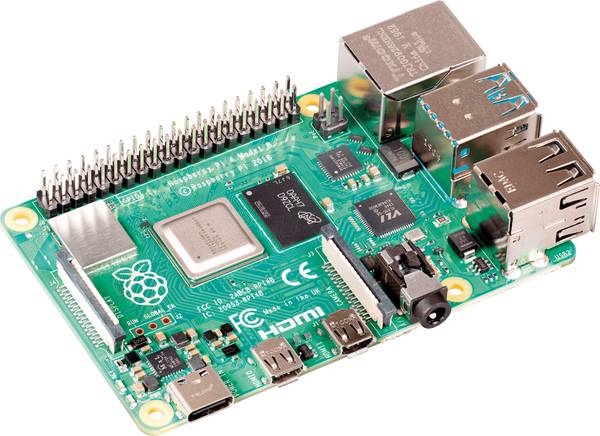 Raspberry Pi 4 B, 4x 1.8 GHz, 8 GB RAM, WLAN, BT