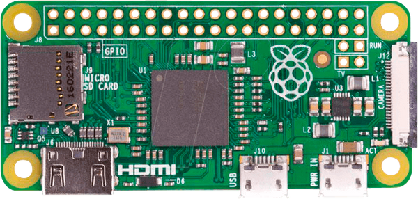 Raspberry Pi Zero v.1.3, 1 ГГц, 512 МБ оперативної пам'яті