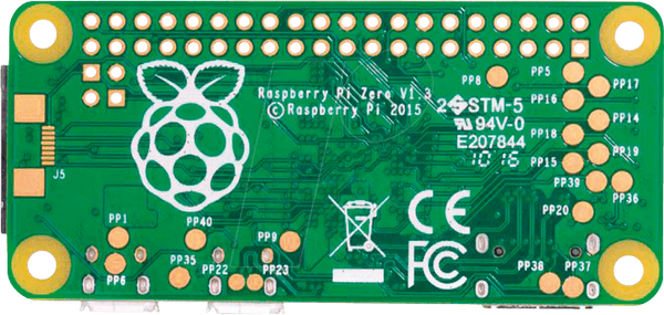 Raspberry Pi Zero v.1.3, 1 ГГц, 512 МБ оперативної пам'яті