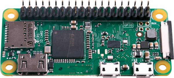 Raspberry Pi Zero WH v.1.1, 1 ГГц, 512 МБ оперативної пам'яті, WIFI, BT