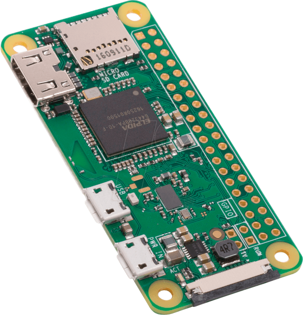 Raspberry Pi Zero W v.1.1, 1 ГГц, 512 МБ оперативної пам'яті, Wi-Fi, BT