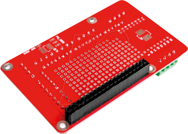 Raspberry Pi Shield - прототип, RM 2,54