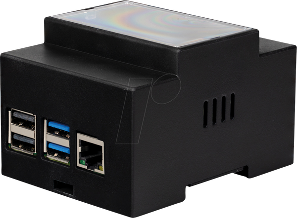 Корпус для Raspberry Pi 4, кріплення на планку Top-Hat,