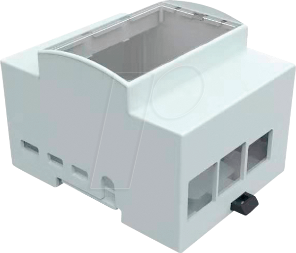 Корпус для Raspberry Pi 4, верхня рейка, сірий/транс.