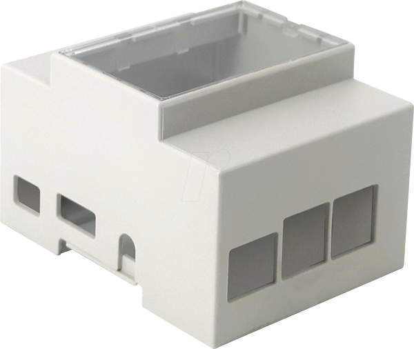 Корпус для Raspberry Pi 3, верхня рейка, сірий/транс.