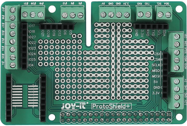 Прототип щита для Raspberry Pi B+, 2 та 3