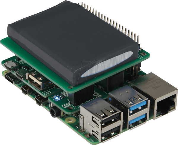 Raspberry Pi - акумуляторна батарея StromPi 3, 2000 мАг