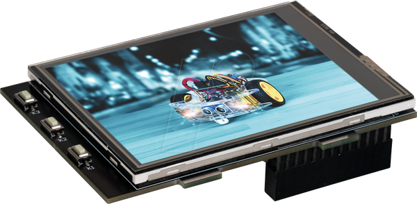 Raspberry Pi Shield - сенсорний РК-дисплей, 3,2 дюйма, 320x240 пікселів, XP