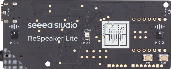ReSpeaker Lite, 2 мікрофони, інтегровані алгоритми штучного інтелекту
