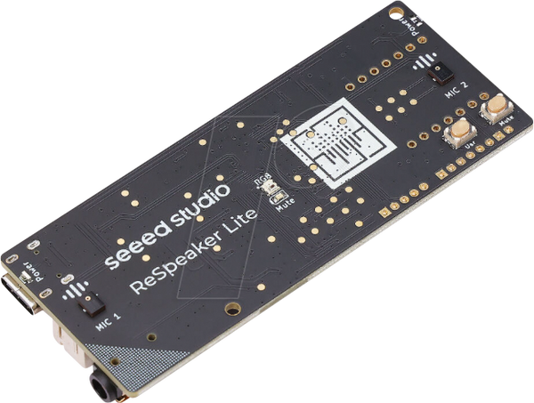 ReSpeaker Lite, 2 мікрофони, інтегровані алгоритми штучного інтелекту