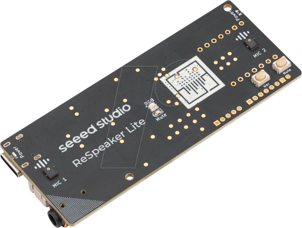 ReSpeaker Lite, 2-мікрофонний, з алгоритмами штучного інтелекту, включаючи Xiao ESP32S3