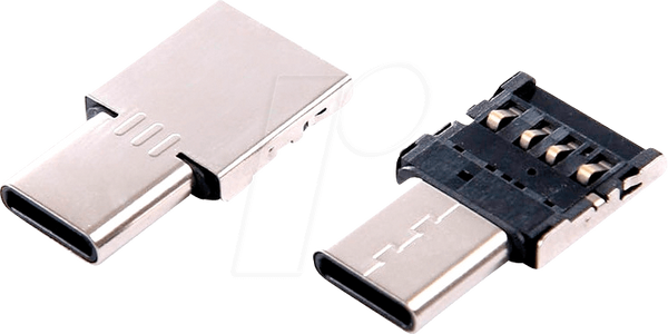 Raspberry Pi - перехідник з гнізда A на гніздо Type C, USB 2.0 OTG