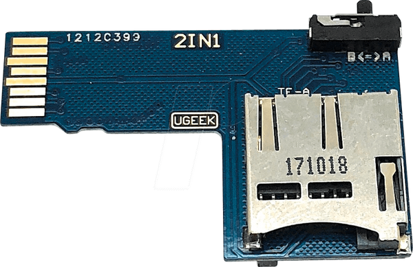 Адаптер Raspberry Pi microSD, подвійний