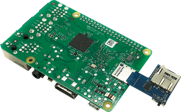 Адаптер Raspberry Pi microSD, подвійний
