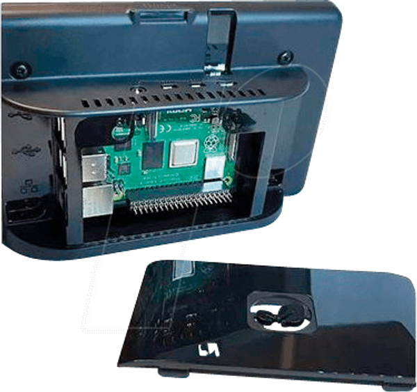 Корпус для Raspberry Pi 4 та 7-дюймового сенсорного дисплея