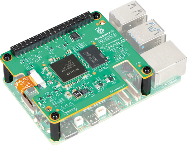 Raspberry Pi Shield - AI 40 TOPS, Hailo 10H, 8 ГБ оперативної пам'яті