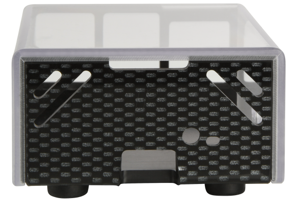 Корпус для Raspberry Pi 5, карбоновий/прозорий