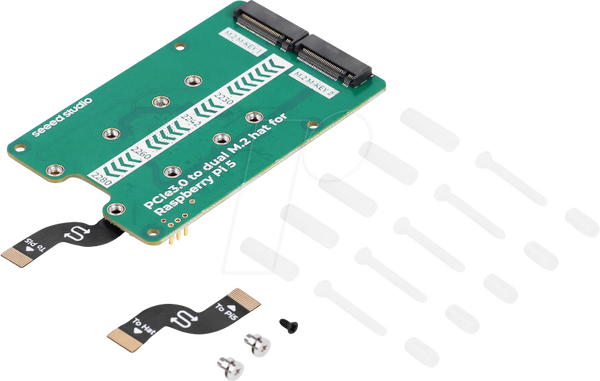 Raspberry Pi - PCIe 3.0 на 2x M.2 для Raspberry Pi 5