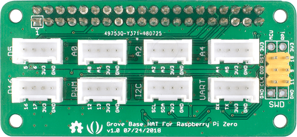 Raspberry Pi Zero Shield - Grove Base HAT