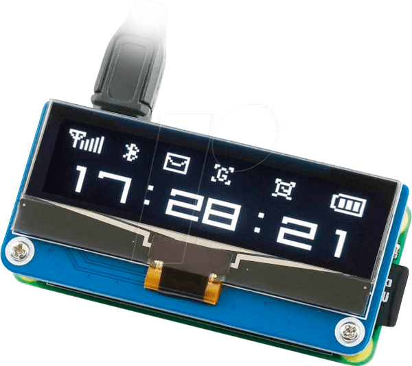 Raspberry Pi Shield - OLED-дисплей, 2,23 дюйма, 128x32 пікселів