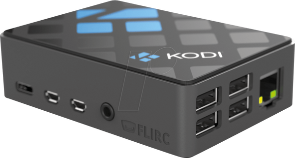 Чохол для Raspberry Pi 4, алюміній, видання KODI