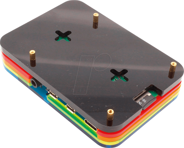 Чохол для Raspberry Pi 4, що складається, райдужний