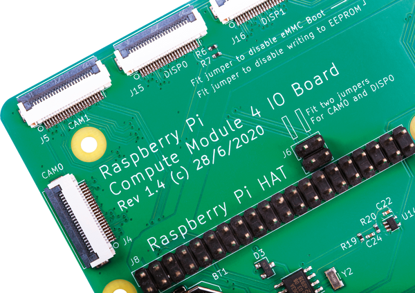 Raspberry Pi - плата вводу-виводу 4 обчислювального модуля