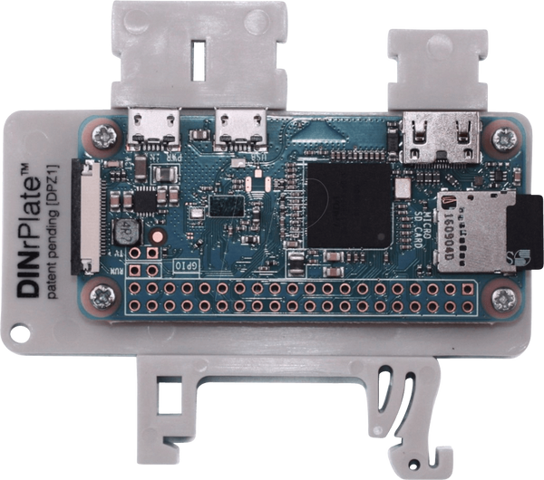 Raspberry Pi - рейковий кронштейн для Zero, сірий