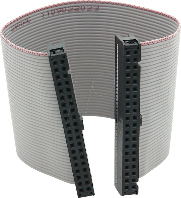 Кабель Raspberry Pi - GPIO, 40-контактний, 15 см, сірий