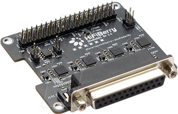 Raspberry Pi - ЦАП HiFiBerry Studio8x