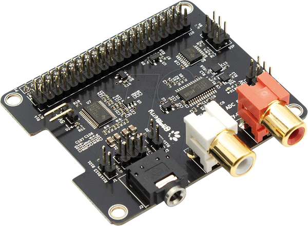Шилдт Raspberry Pi - HiFiBerry DAC2 АЦП Pro