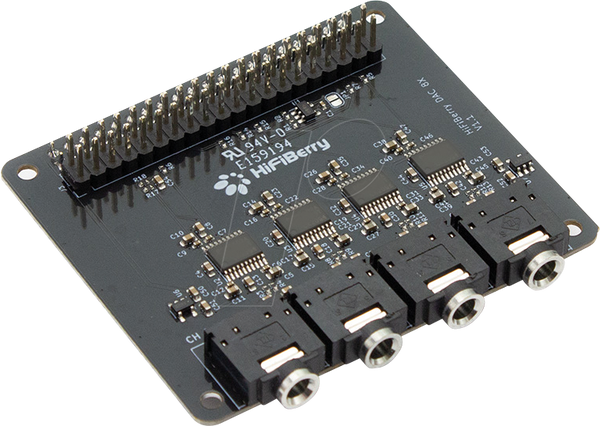 Шилдт Raspberry Pi - HiFiBerry DAC8X