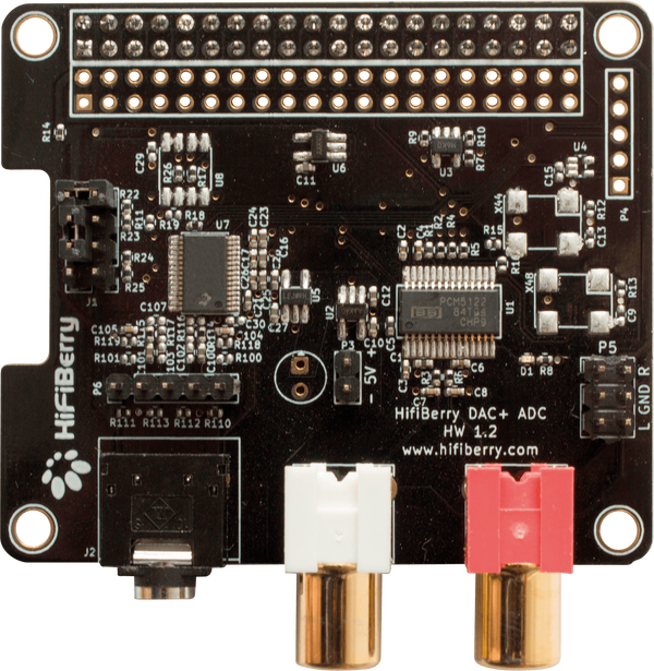 Raspberry Pi Shield - HiFiBerry ЦАП + АЦП