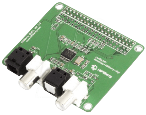 Raspberry Pi Shield - HiFiBerry DIGI+ вводу-виводу