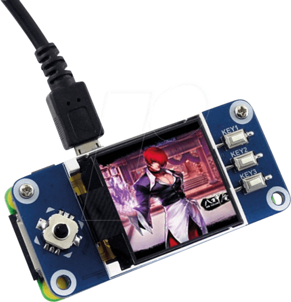 Raspberry Pi - РК-дисплей, 1,44 дюйма, включаючи джойстик, ST7735S