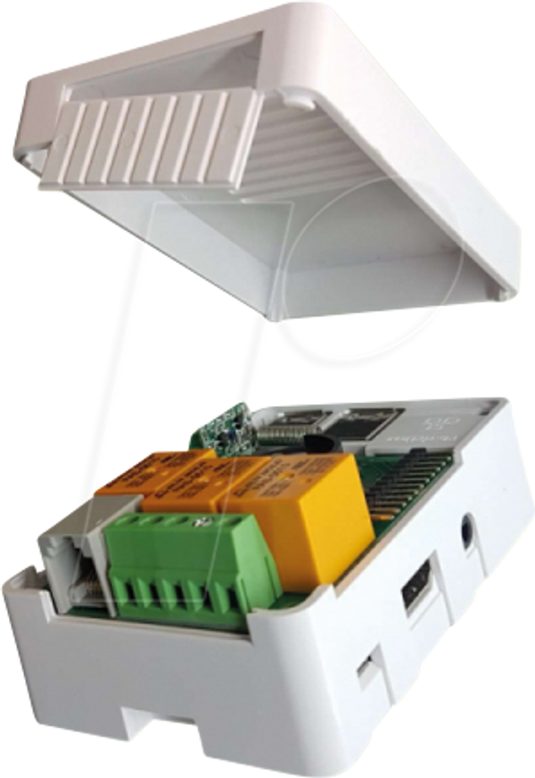 Чохол для Raspberry Pi 3, пластиковий, чорний