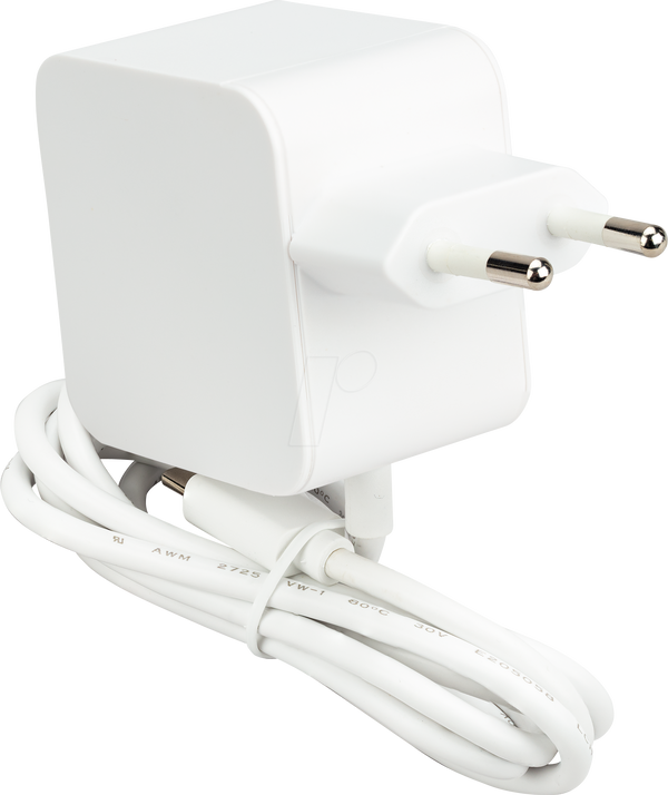 Raspberry Pi - блок живлення, 5,1 В, 5,0 А, USB Type-C, штекер ЄС,