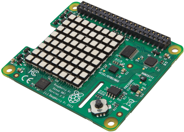 Raspberry Pi Sense HAT, 40-контактний екран