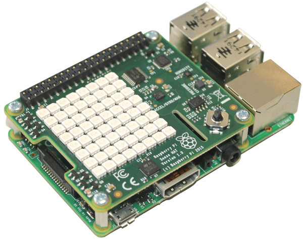 Raspberry Pi Sense HAT, 40-контактний екран