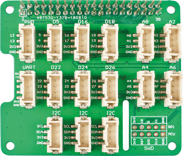 Raspberry Pi Shield - Grove Base HAT, 32F030F4P6