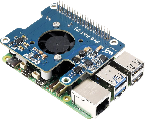 Raspberry Pi - PoE-щит для Raspberry 5B