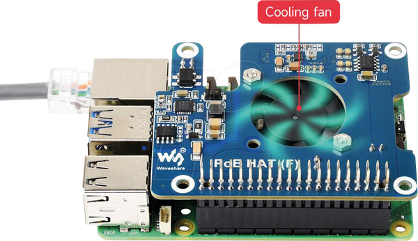 Raspberry Pi - PoE-щит для Raspberry 5B
