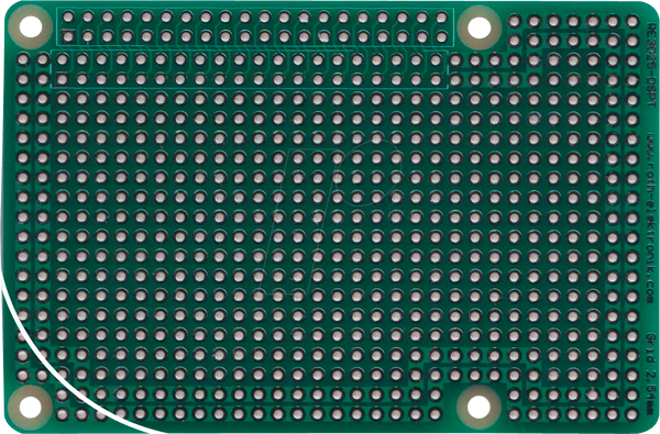 Raspberry Pi Shield - мультиадаптер, 85 x 56 мм, наскрізне покриття